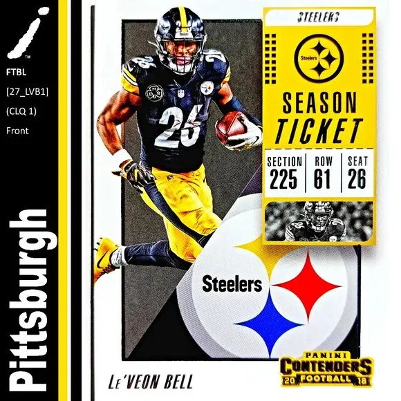 Pittsburgh Steelers (Le'Veon Bell) FTBL [27_LVB1]